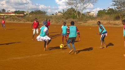 The First ever NGUVU Football Girls Selection Team